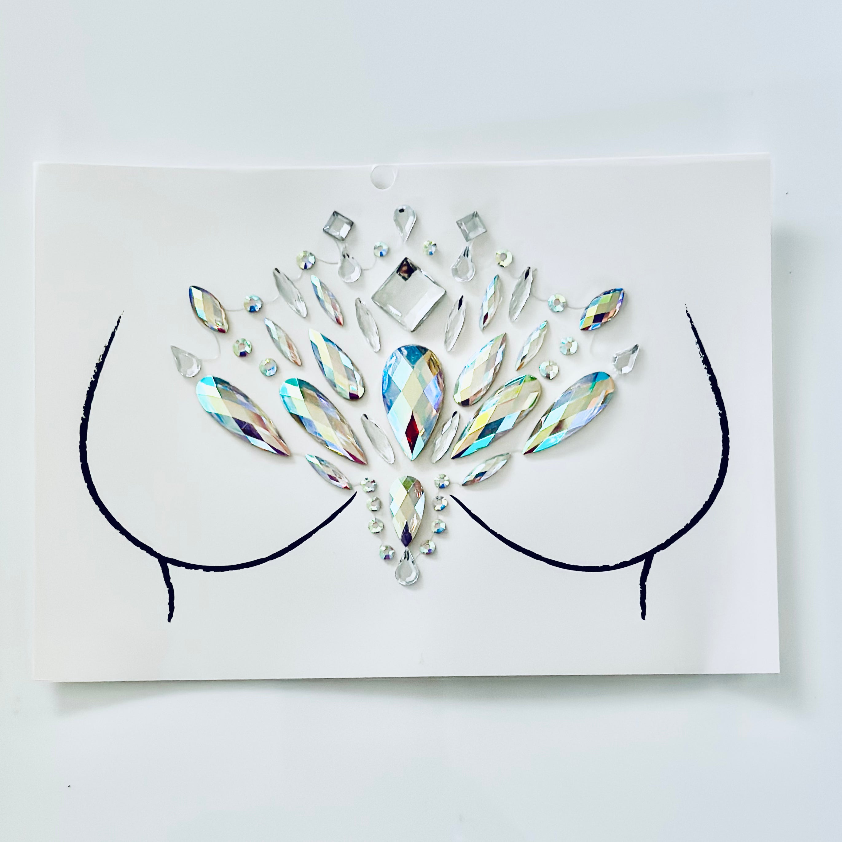 Sticker for chest
